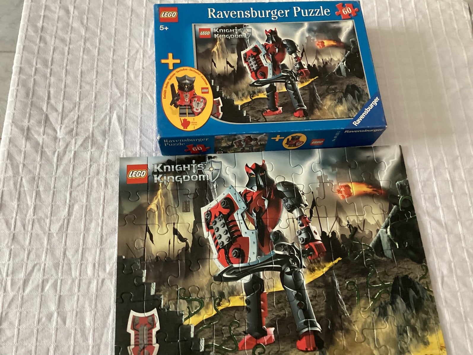 Lego knights kingdom, Ophalen of Verzenden, Zo goed als nieuw, Compleet, Lego