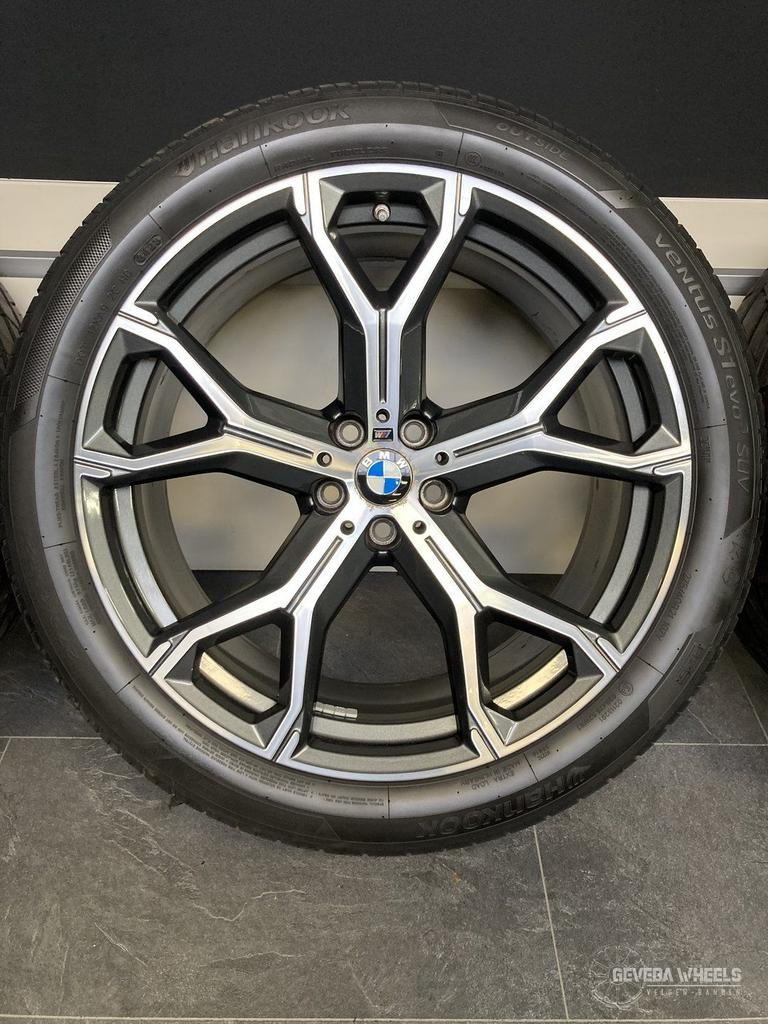 21” originele BMW X5 G05 / X6 G06 velgen + banden 741M 5x112, Gebruikt, -, 275 mm, -