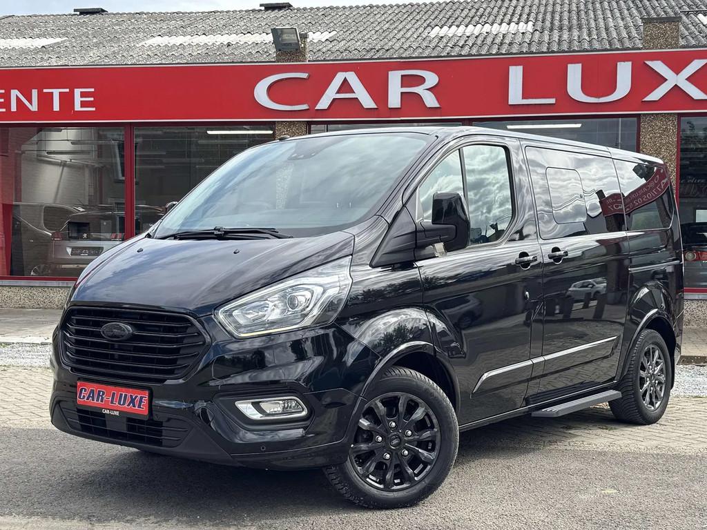 Ford Tourneo Custom 2.O TITANIUM 9PLACES CAM LED GPS GARANTI, Auto's, Ford, Stof, 4 cilinders, 164 g/km, Automatische klimaatregeling