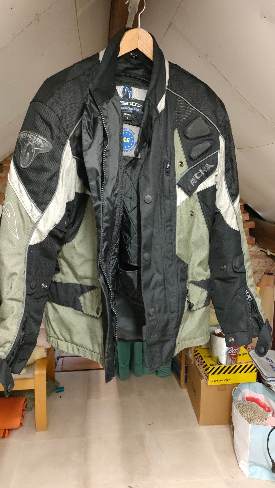 Richa Falcon motorvest maat S, Motoren, Jas | textiel, Dames, Ophalen of Verzenden, Richa