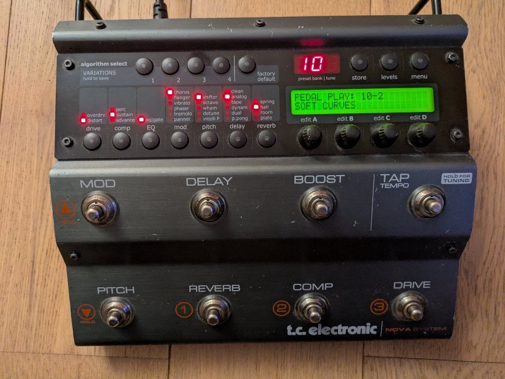 Multi-effecten 'TC Electronic Nova System', Muziek en Instrumenten, Ophalen of Verzenden, Gebruikt, Reverb