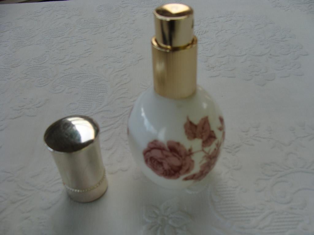 ancien beau vaporisateur en porcelaine, vide, marque Flora, Enlèvement, Comme neuf, Autres types