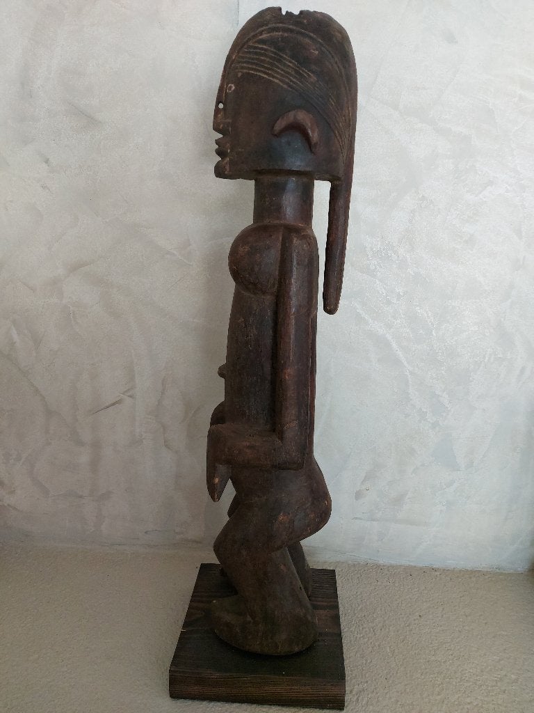 statue féminine Dogon/Mali, Antiquités & Art, Enlèvement ou Envoi, Sculpture