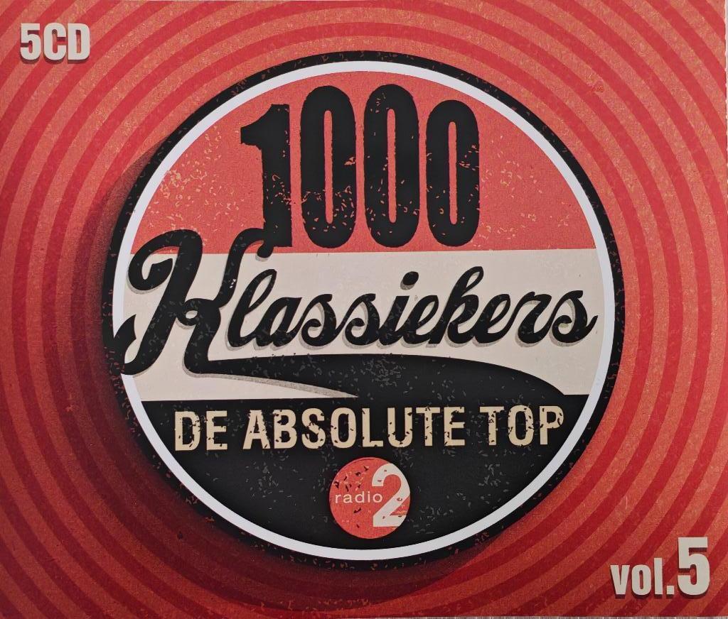 1000 Klassiekers vol. 5 : De absolute top (5 CD box), Cd's en Dvd's, Ophalen of Verzenden, Zo goed als nieuw, Pop
