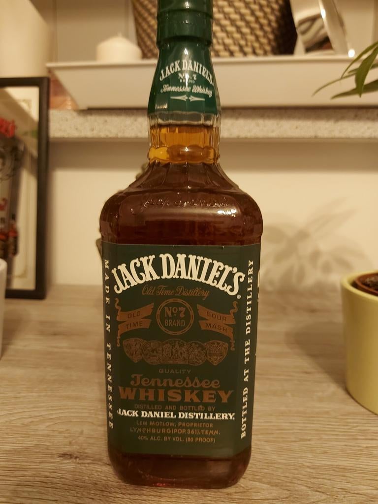 Jack Daniels green label, Verzamelen, Wijnen, Ophalen