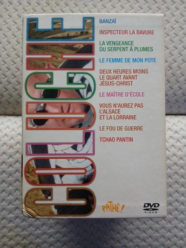 Coffret Films Coluche, À partir de 9 ans, Enlèvement ou Envoi, Comme neuf, Comédie d'action