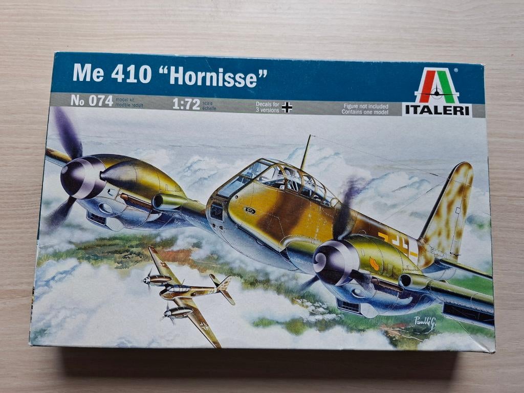 Italeri | No. 074 | 1:72 - Me 410 A-1 Hornisse, Hobby & Loisirs créatifs, Modélisme | Avions & Hélicoptères, Neuf, 1:72 à 1:144