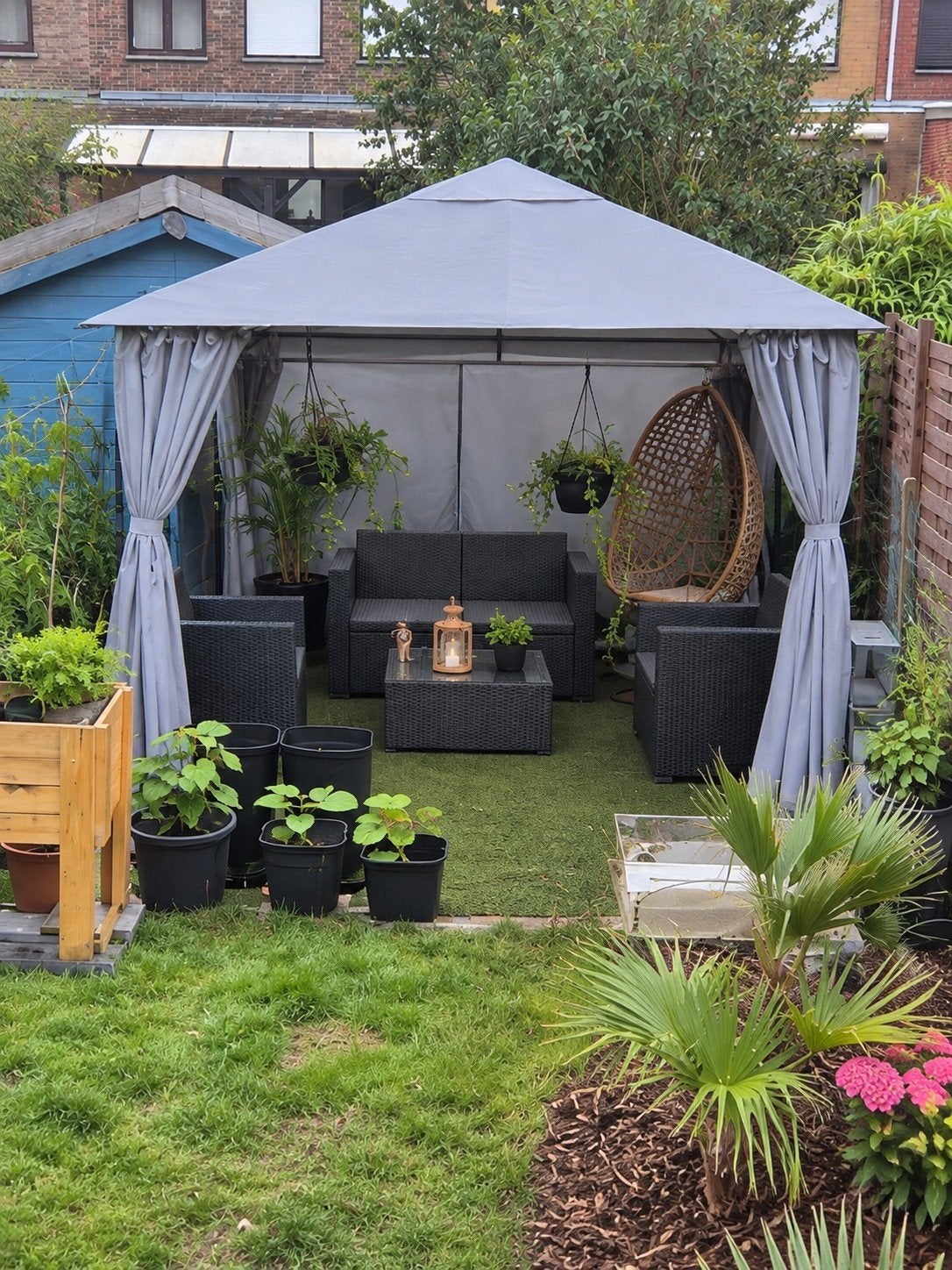 partytent, Jardin & Terrasse, Tonnelles, Tente de réception, 4 à 6 mètres, 2 mètres ou plus, Enlèvement