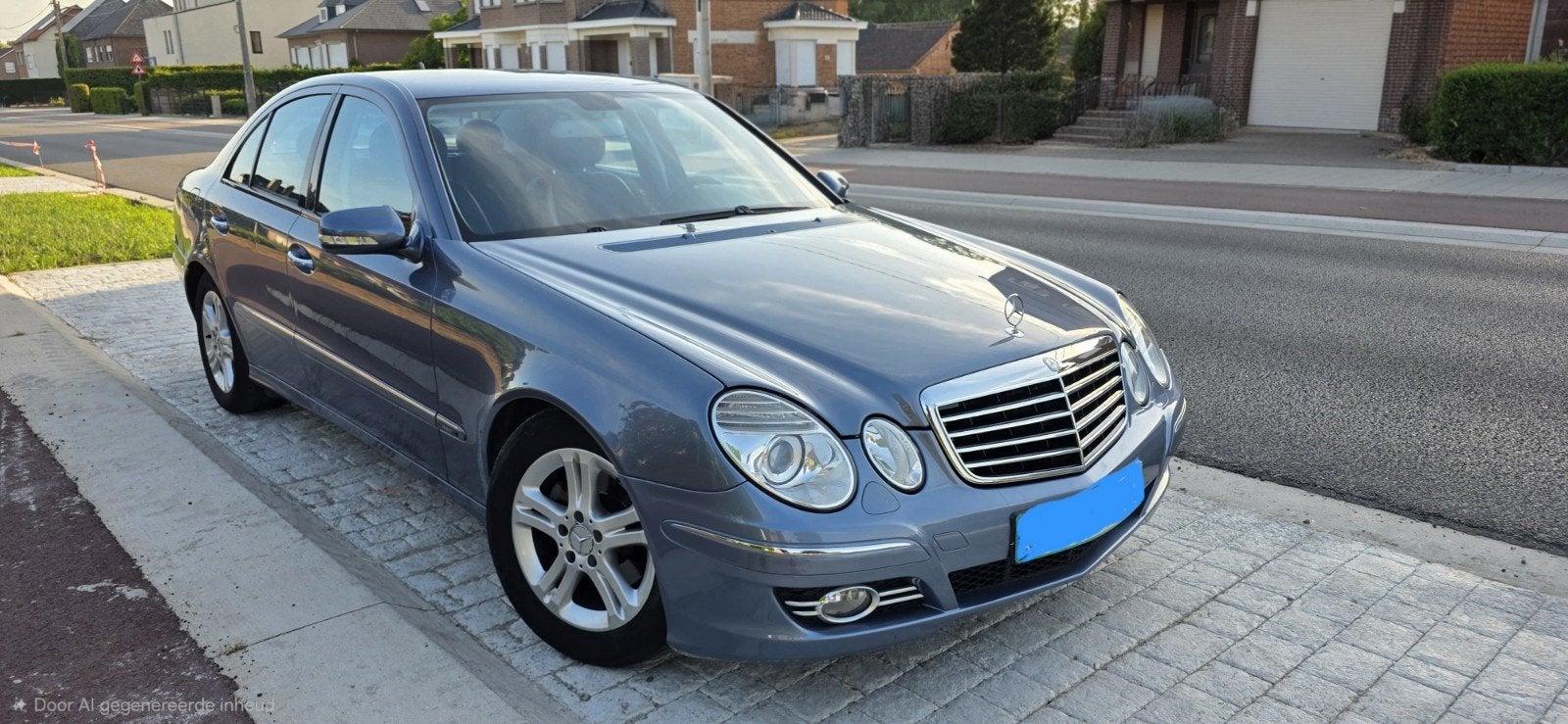 Mercedes E220 CDI Avantgarde 2007 Facelift, Auto's, Blauw, 120 kW, Particulier, Xenon verlichting