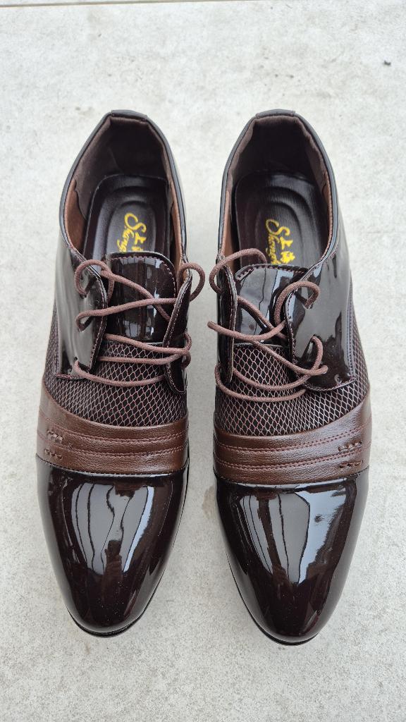 nieuwe lakleren herenschoenen, >>>>>  maat 40, Kleding | Heren, Schoenen, Ophalen, Bruin, Nieuw, Wandelschoenen