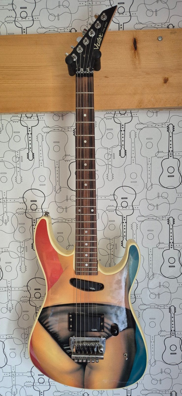 Vester Stage series LOB Ladies Back - Korea 1987, Musique & Instruments, Instruments à corde | Guitares | Électriques, Utilisé