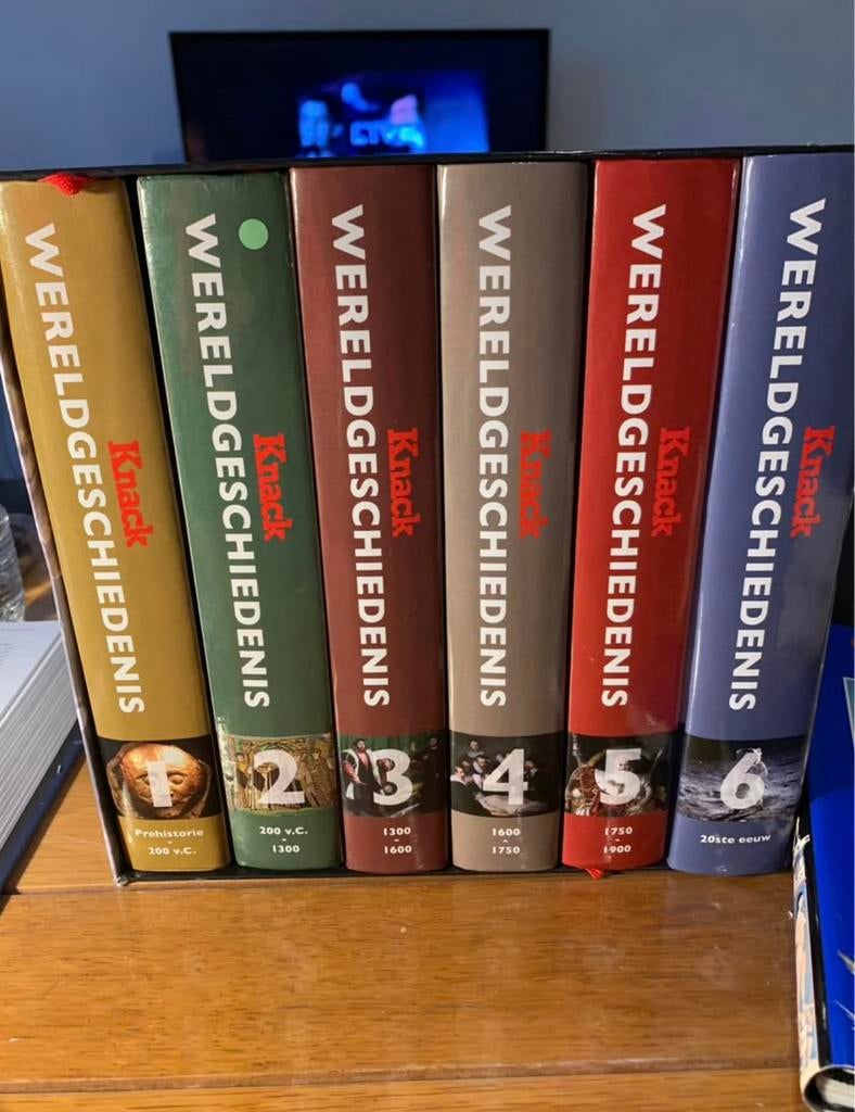 Complete set van Knack Wereldgeschiedenis (6 boeken), Boeken, Ophalen, Zo goed als nieuw