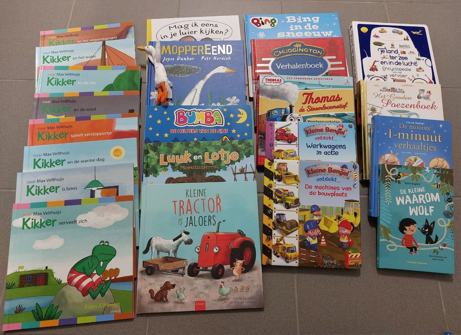 Allerlei peuter- en kleuterboeken aan €3, Enlèvement ou Envoi
