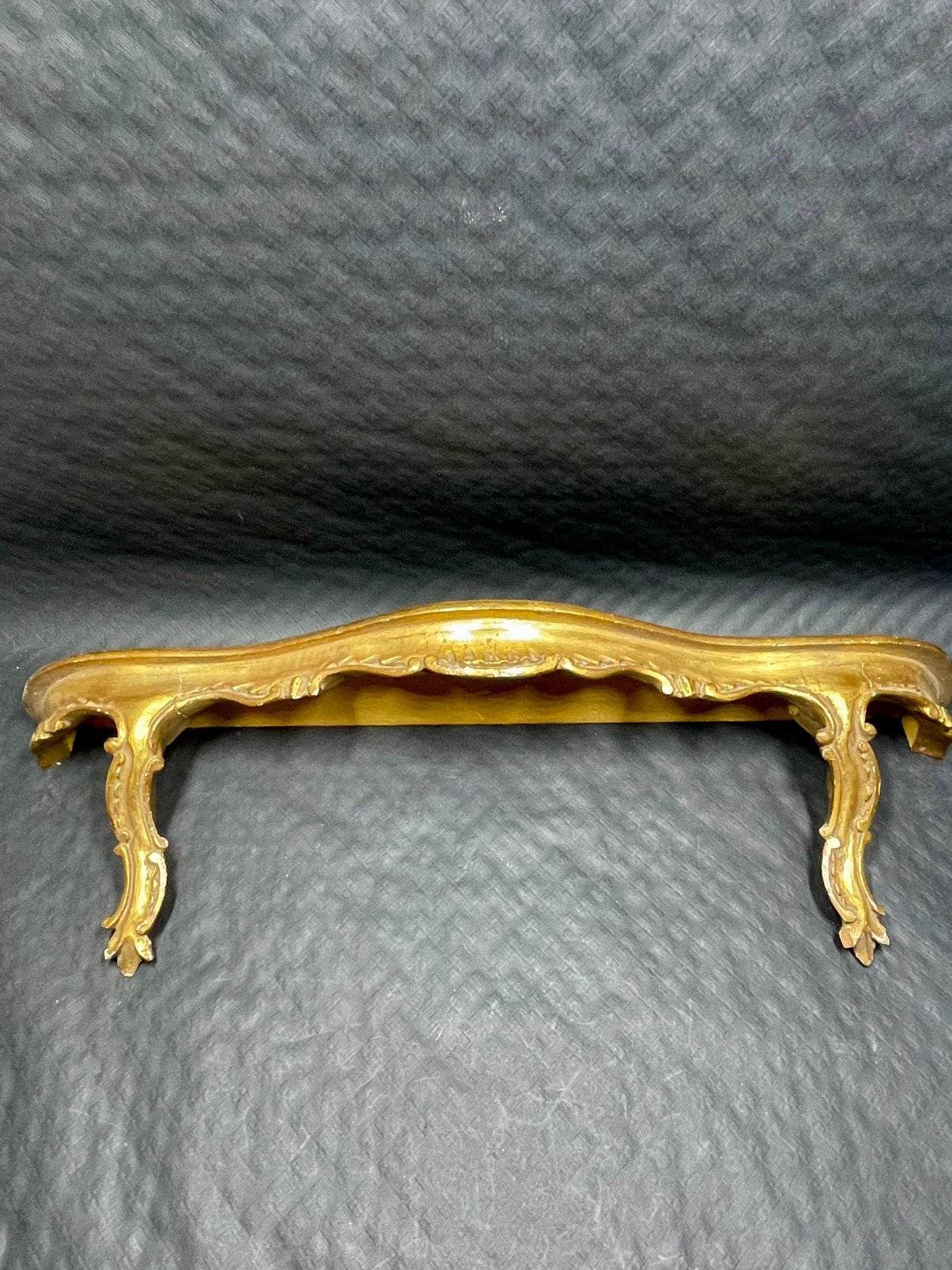 Console murale ancienne en bois doré — style Louis XV/Rococo, Antiquités & Art, Enlèvement
