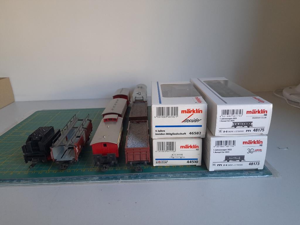 Marklin HO Wagons, Ophalen, Wisselstroom, Wagon, Zo goed als nieuw