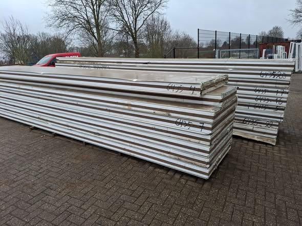 Sandwichpanelen, Doe-het-zelf en Bouw, Platen en Panelen, Ophalen, Gebruikt, Overige materialen, 100 mm of meer