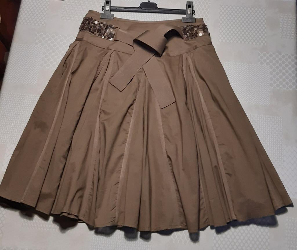 feestelijke bruine dames rok Vero Moda maat: 36, Kleding | Dames, Rokken, Ophalen, Bruin, Vero Moda, Zo goed als nieuw