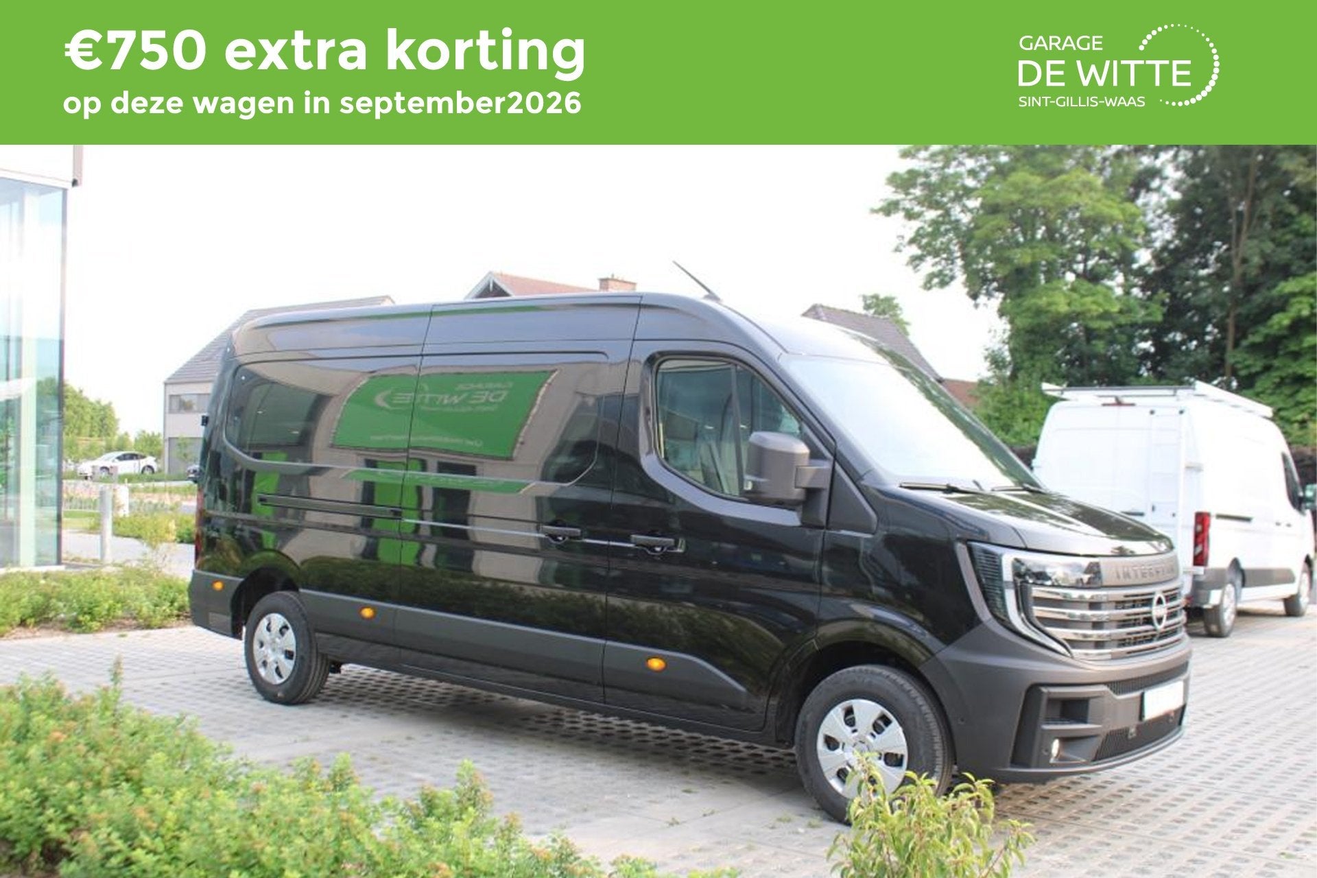 Nissan Interstar VAN L2H2 dCi 130pk MT N-Connecta, Auto's, Stof, Overige kleuren, 2500 kg, Bedrijf