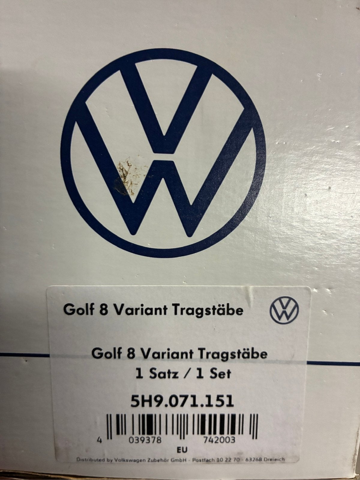 Dakdragers Volkswagen Golf Variant break, Auto diversen, Dakdragers, Ophalen, Zo goed als nieuw