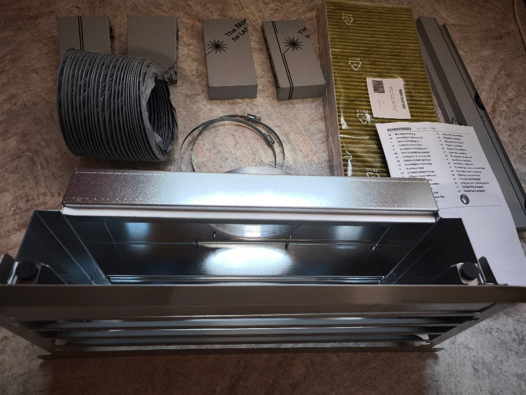 Kit de recyclage air pour hotte, Electroménager, Hottes, Neuf, Encastré, Recyclage, Enlèvement
