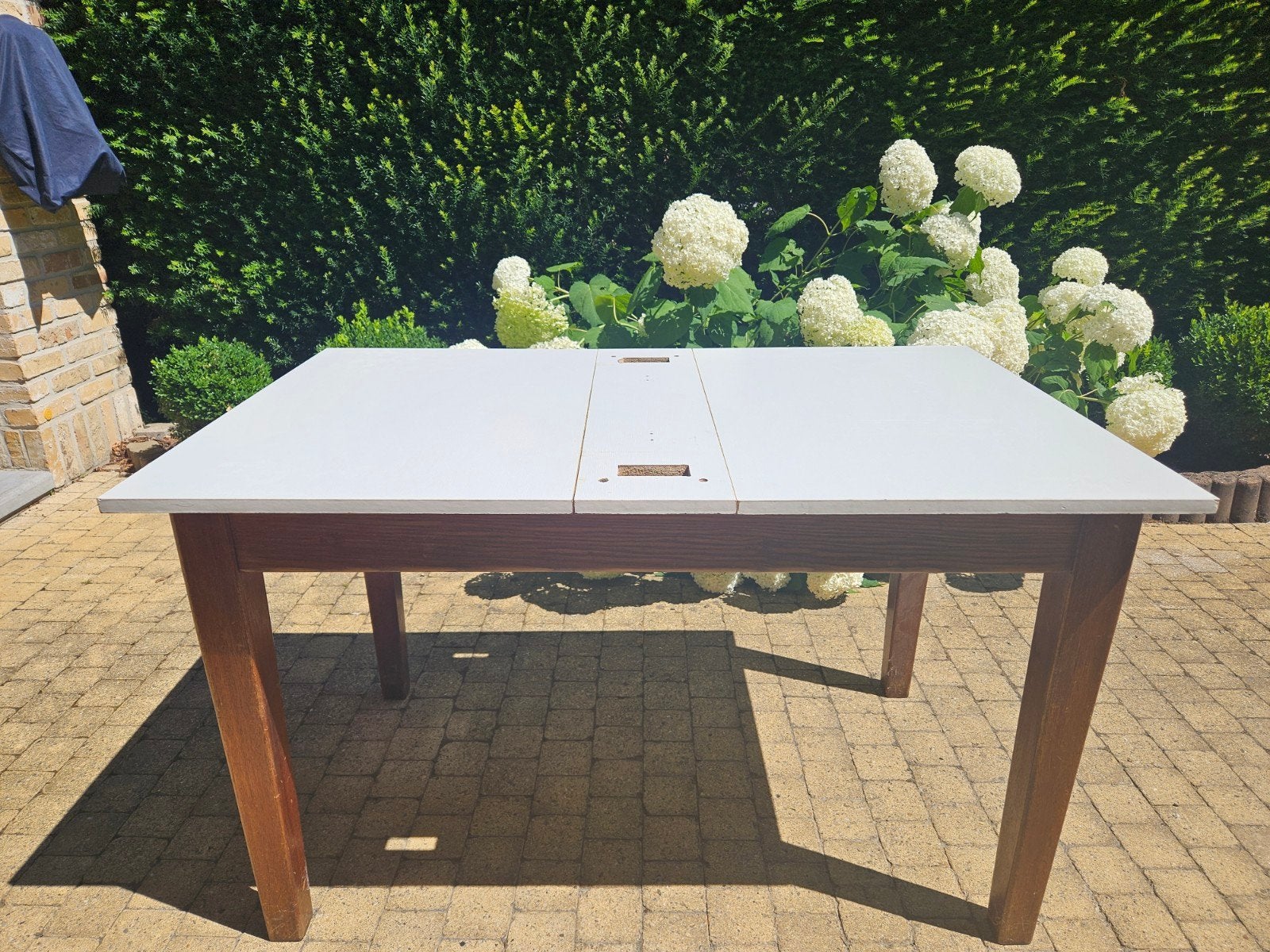 Table extensible très robuste et lourde, Jardin & Terrasse, Enlèvement