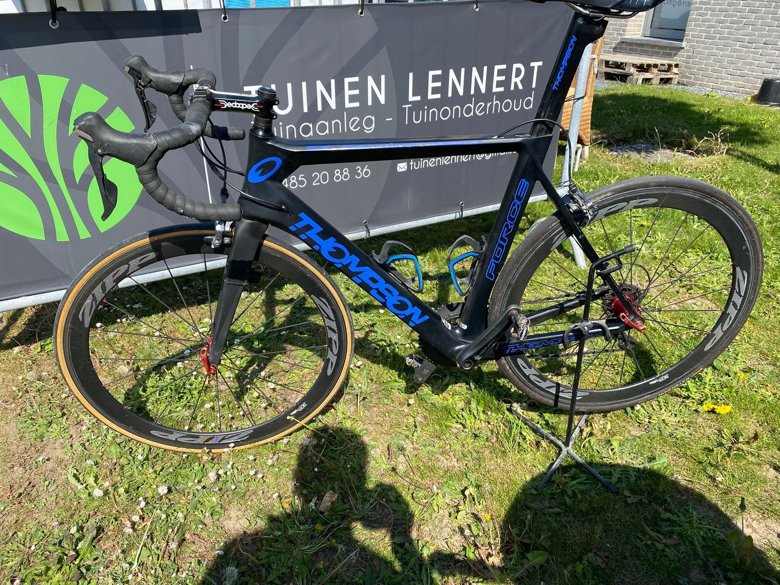 Thompson racefiets, Fietsen en Brommers, Velgrem, Zo goed als nieuw, 57 tot 61 cm, Meer dan 20 versnellingen