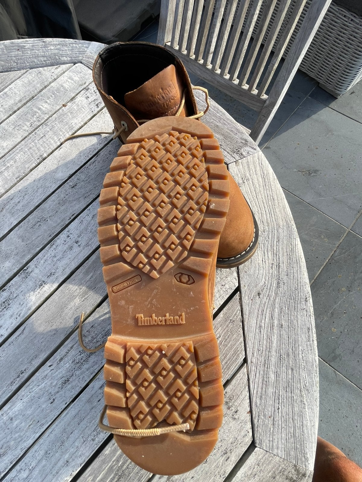 Nieuwe Timberland boots, maat 41, Neuf, Bottes, Brun, Enlèvement