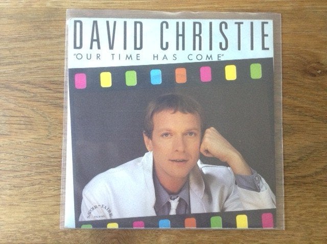 single david christie, CD & DVD, Vinyles Singles, R&B et Soul, Housse de protection extérieure, Pochette photo, Pressage original