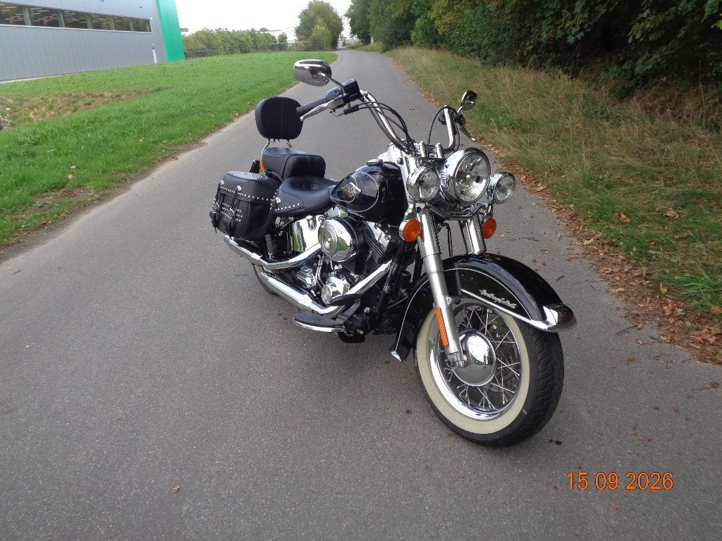 harley davidson herritage softail 2011 7500km, Motoren, Ophalen, Gebruikt