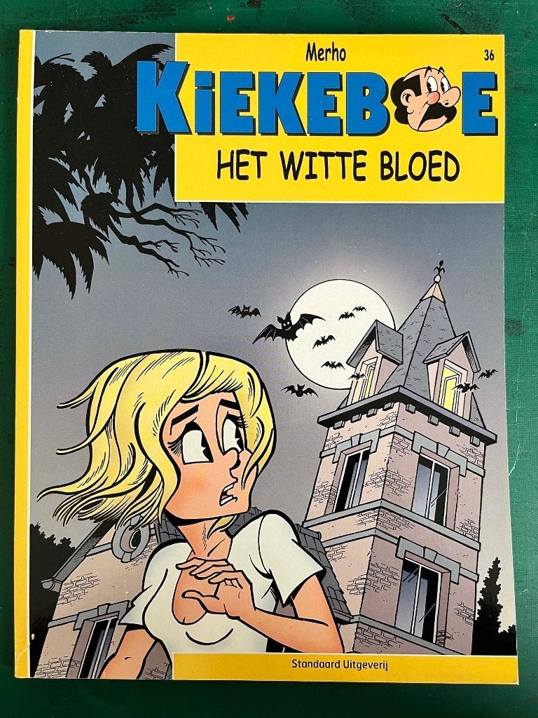 Kiekeboe 36, Het Witte Bloed, 2005, Eén stripboek, Merho, Nieuw, Ophalen of Verzenden