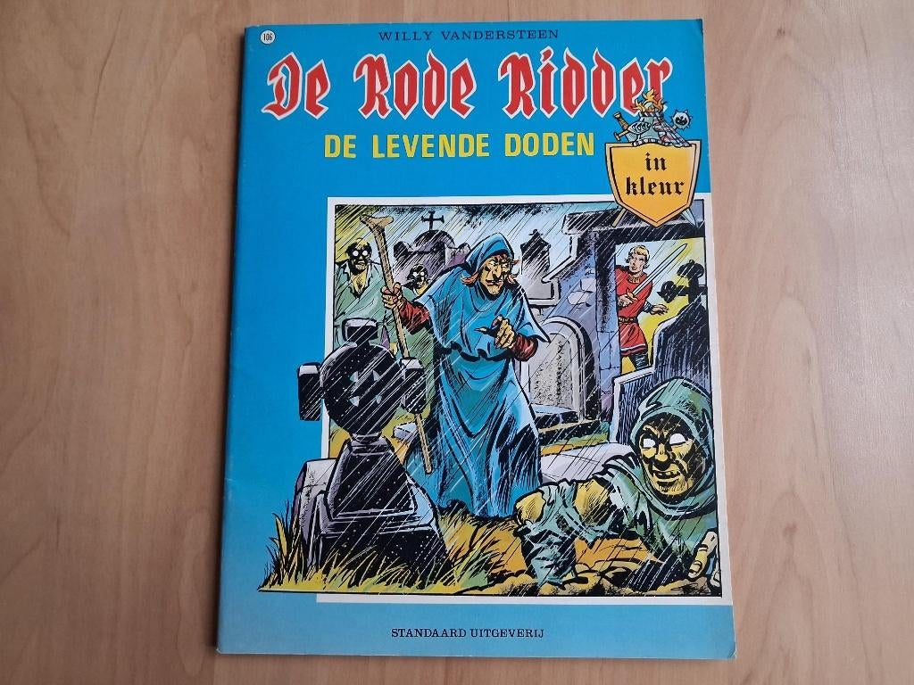 Strip De Rode Ridder, Boeken, Eén stripboek, Ophalen of Verzenden, Zo goed als nieuw, Karel Biddeloo