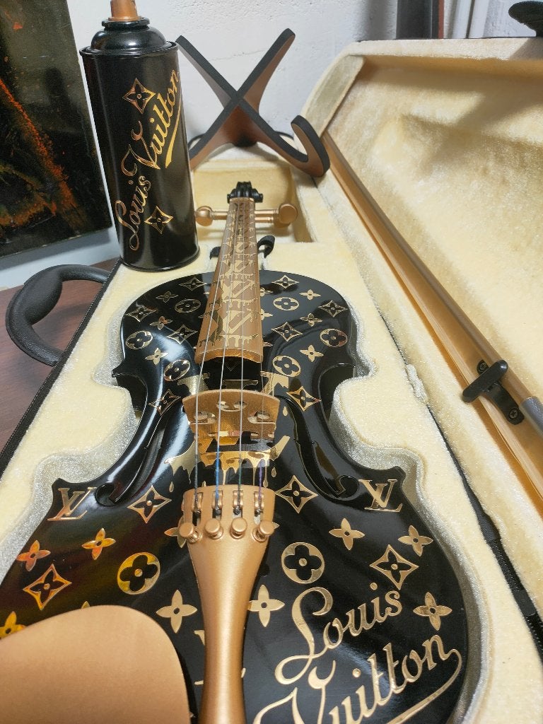 Violon LV Pop art, Musique & Instruments, Enlèvement ou Envoi, Violon 4/4, Violon