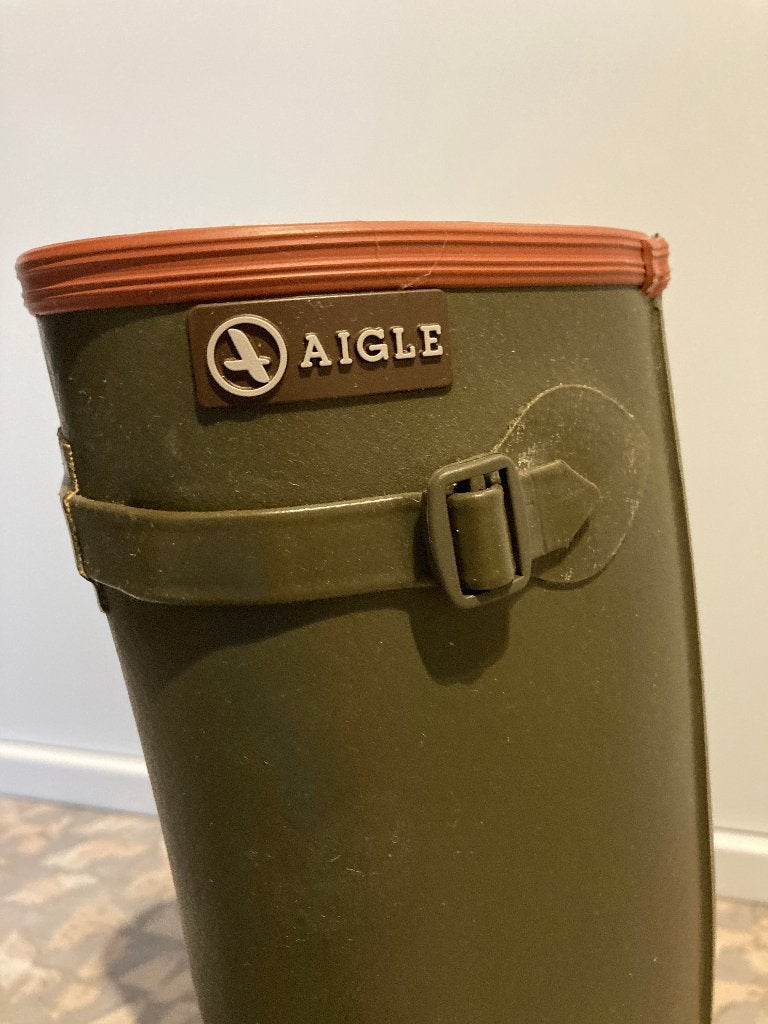 Nieuwe Regenlaarzen Aigle, Vêtements | Femmes, Neuf, Bottes de pluie, Aigle, Vert
