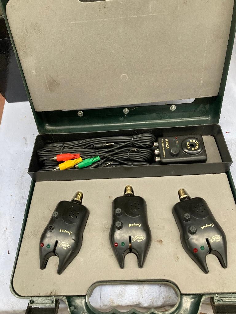 ARCA Compact beetmelders set 3+1 met sounder box, Watersport en Boten, Ophalen, Zo goed als nieuw, Complete set