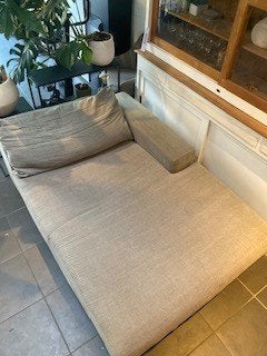 Méridienne XL-déhoussable-très bon état, Maison & Meubles, Canapés | Salons, Comme neuf, Banc d'angle, Moins de 150 cm, 125 à 150 cm