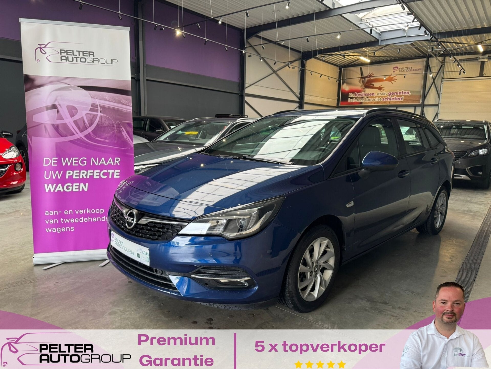 Opel Astra 1.2 Turbo Sports Tourer GPS Camera Trekhaak, 0 kg, Electronic Stability Program (ESP), 1199 cc, Bedrijf