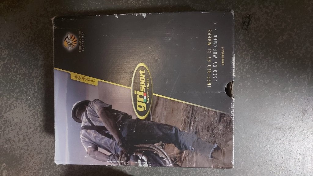 Grisport 803L veiligheidsschoenen zwart, Ophalen, Andere, Zwart, Nieuw