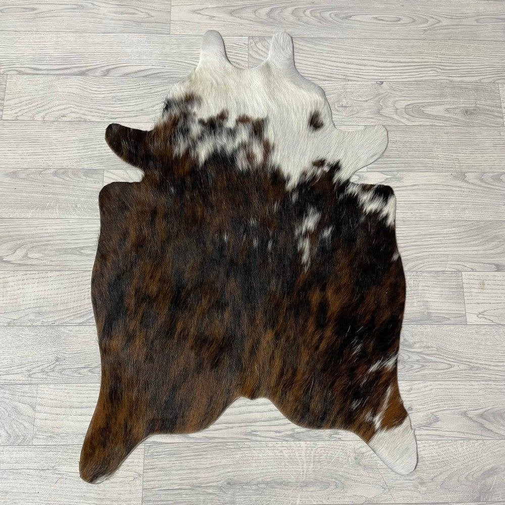 Mini koeienhuid bruin wit zwart 90x60cm #435 | Lederstore, Neuf, Tapisserie murale, Multicolore, Matériau naturel