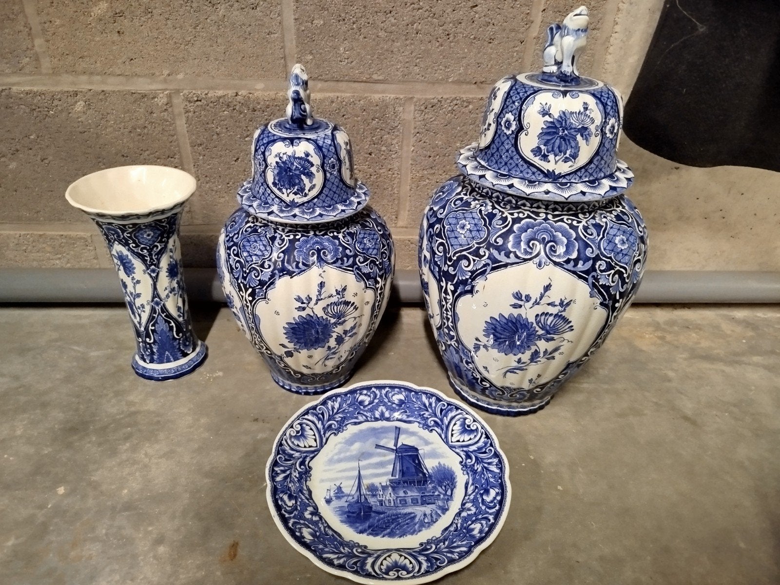 Set Delfts Blauw, Enlèvement