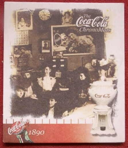 Coca Cola bierviltjes Coca-Cola Chronomats 1890, Ophalen of Verzenden, Nieuw