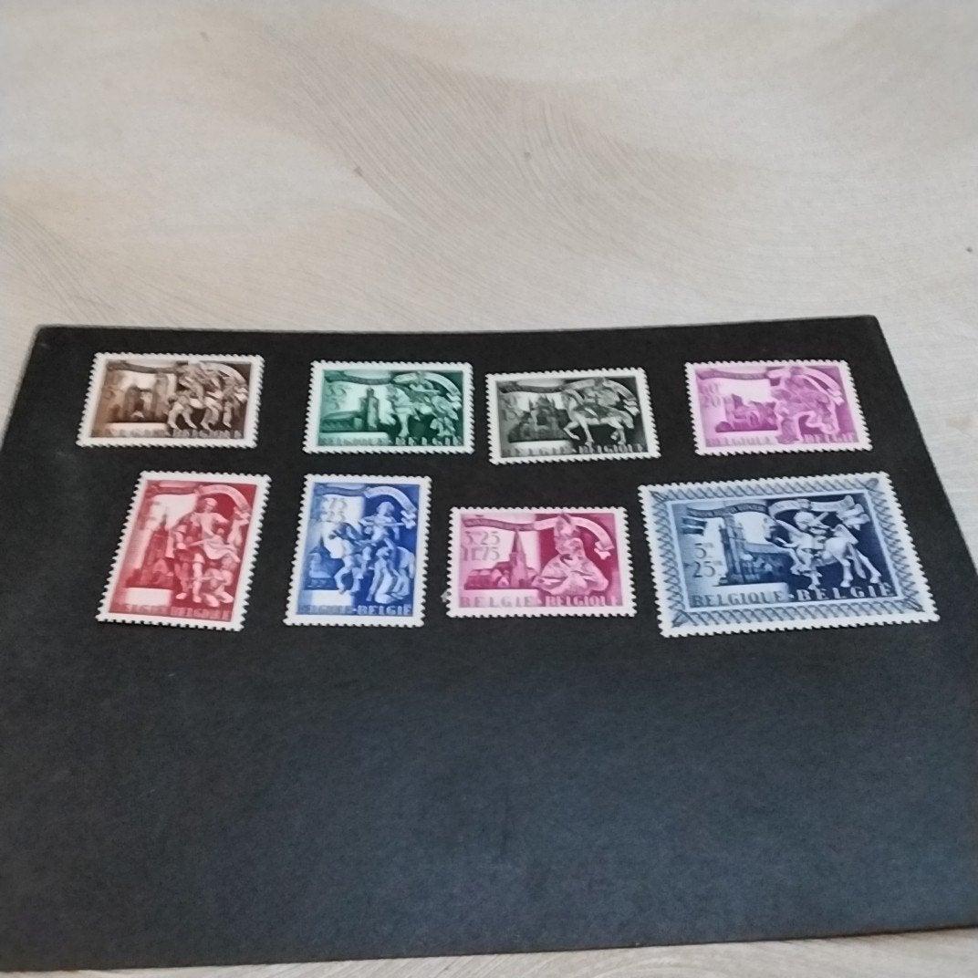 BELGIE  631/638 postfris met cote 11,00 €, Ophalen of Verzenden, Postfris
