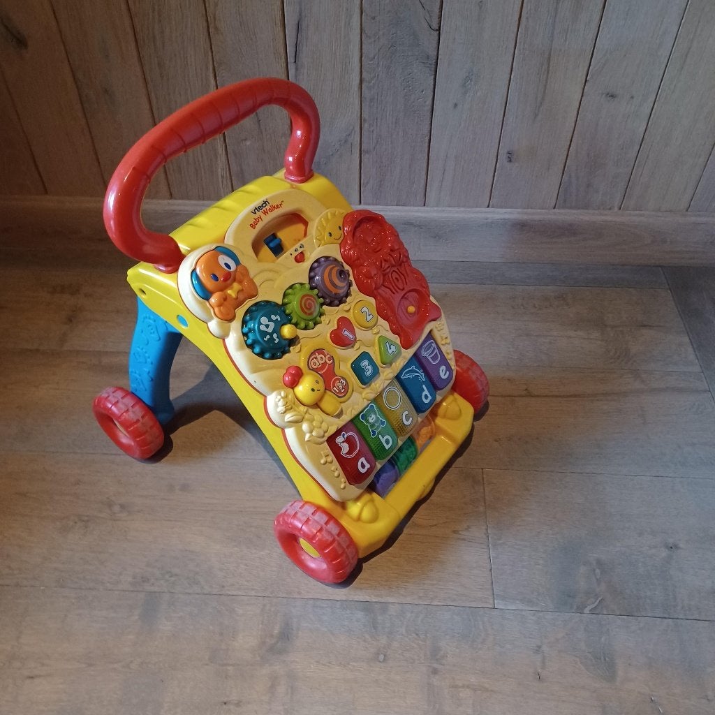 loopwagentje baby, Ophalen