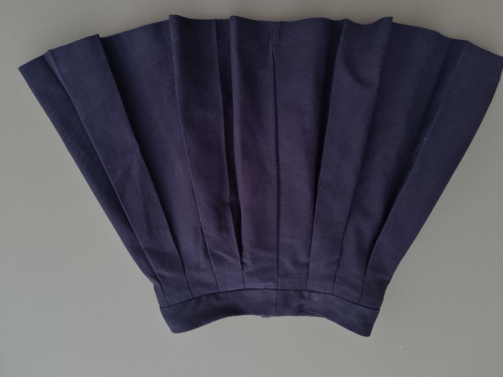 donkerblauwe plooitrok, CA, 146, Kinderen en Baby's, Kinderkleding | Maat 146, Zo goed als nieuw, Ophalen