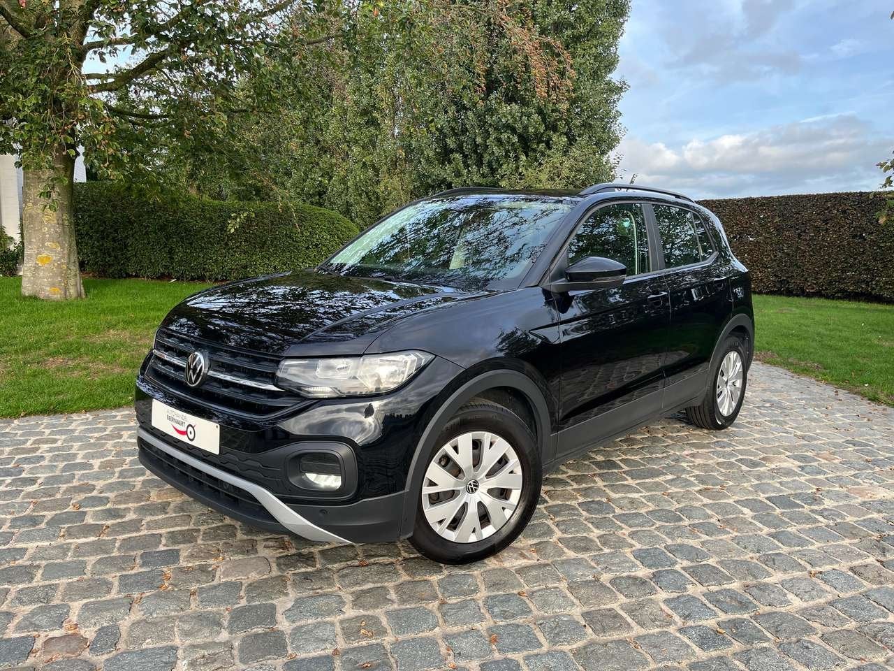 Volkswagen T-Cross 1.0 TSI Active OPF/1eignr/85800km/Carpla, Auto's, 0 kg, T-Cross, Zwart, 0 kg