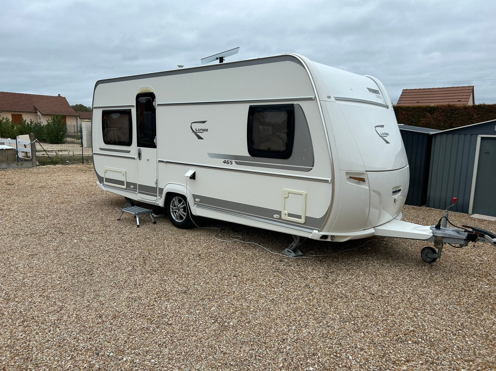 Fendt 4.65 état neuf, Caravans en Kamperen, Standaardzit, Reservewiel, Tot en met 4, 1000 - 1250 kg