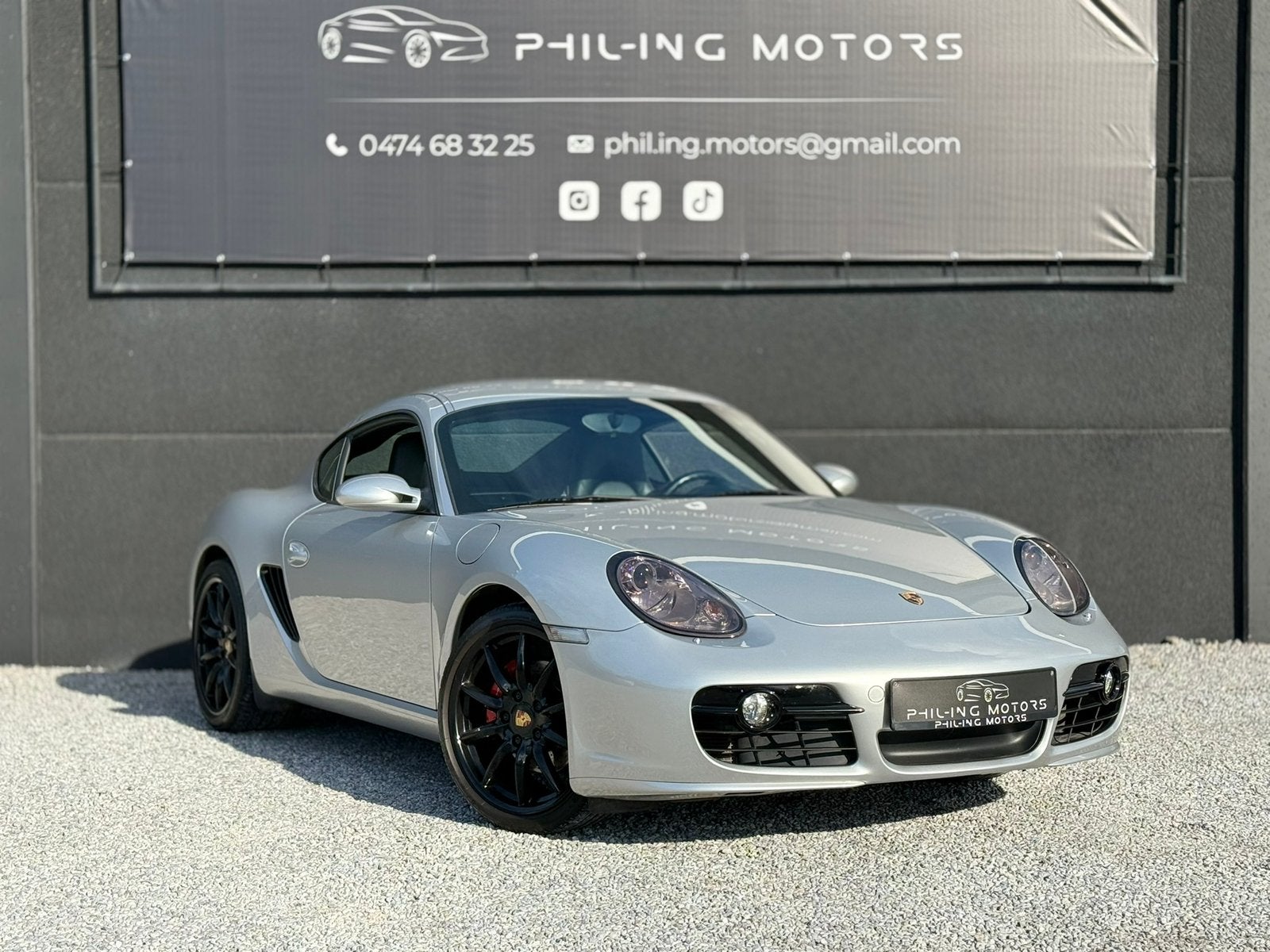 Porsche Cayman s, Echappement Sport !, Auto's, Voorwielaandrijving, 217 kW, Zwart, 254 g/km