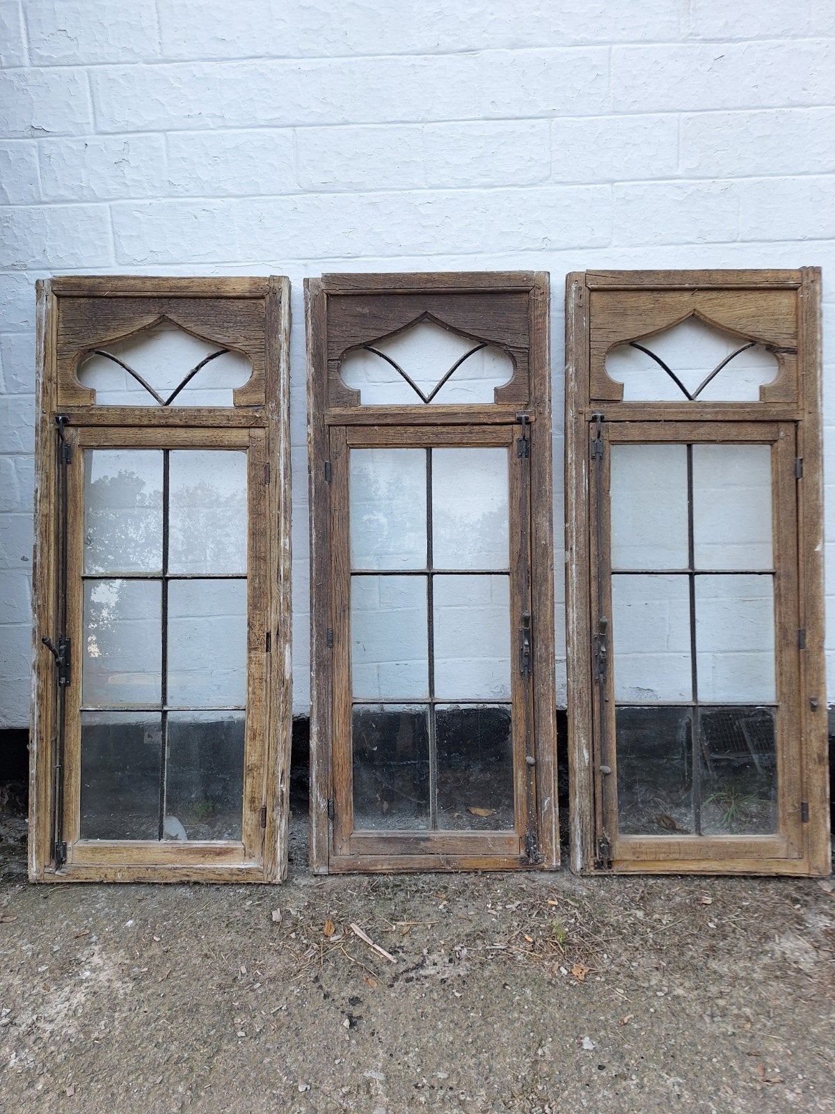 Châssis fenêtre antiques, Bricolage & Construction, 75 à 150 cm, ., Enlèvement, .