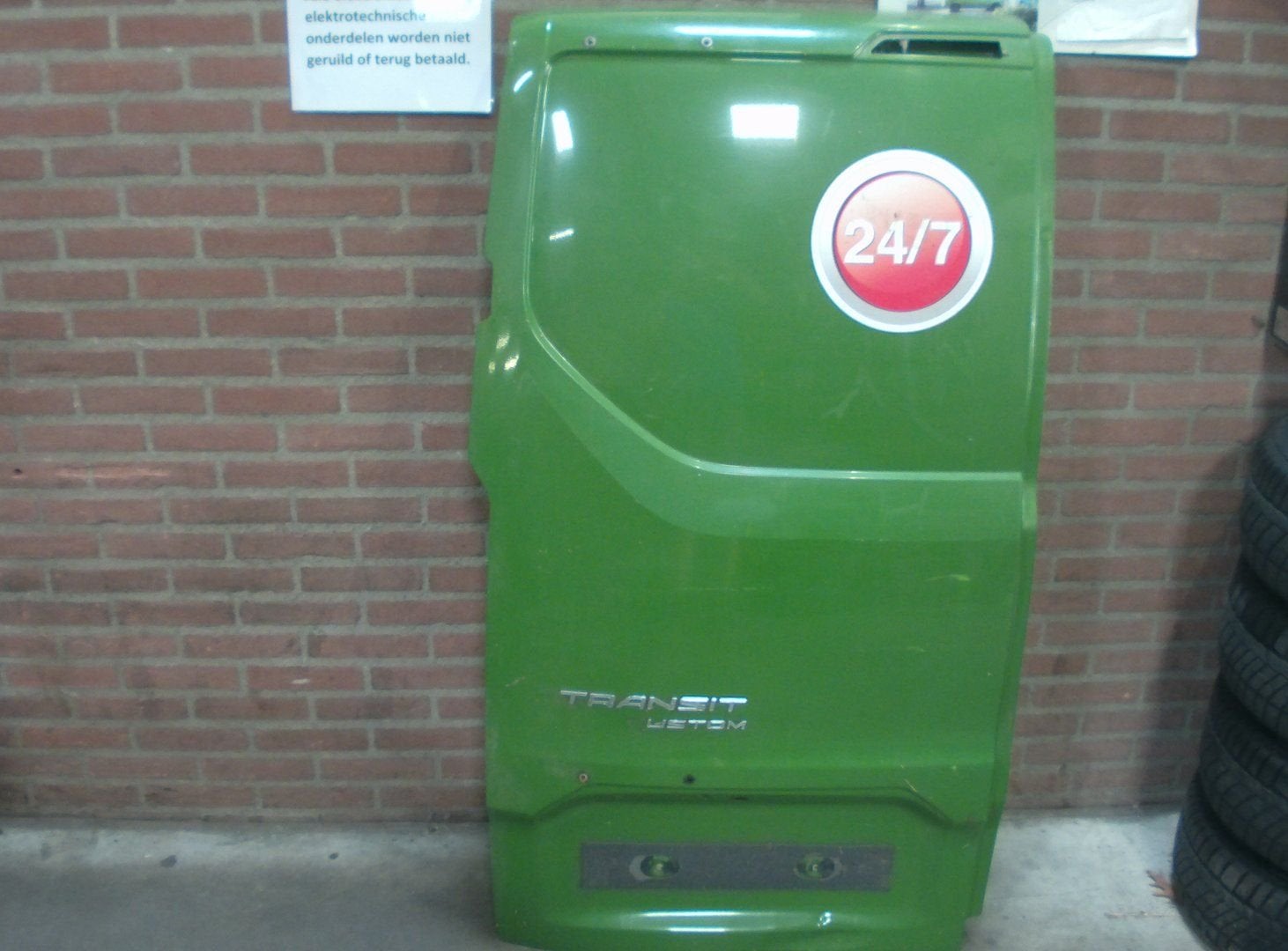l.a portier ford transit custom met schade, Gebruikt, -, Deur, -