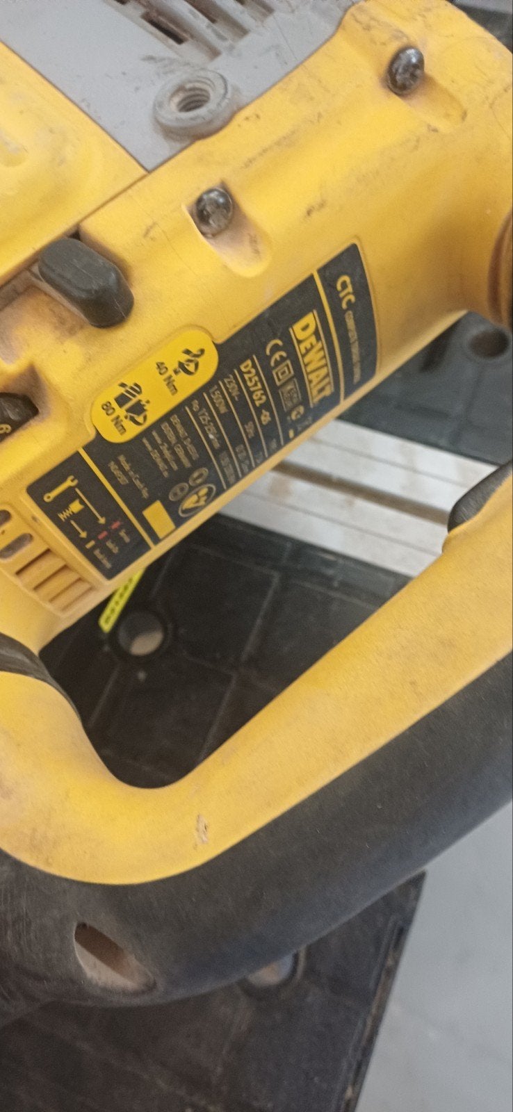 dewalt d25762 qs combihamer, Ophalen, Gebruikt, Hamer, DeWalt