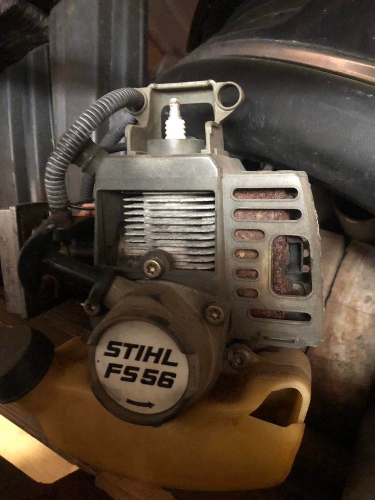 Bosmaaier van stihl, Ophalen, Gebruikt, Benzine